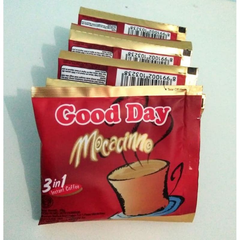 

Good Day Mocaccino Merah Renceng isi 10 sachet Sukeshop