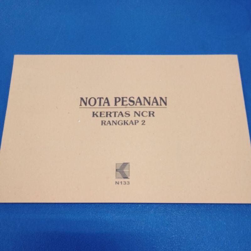 

Nota Pesanan 1/2K Rangkap 2 Kurnia