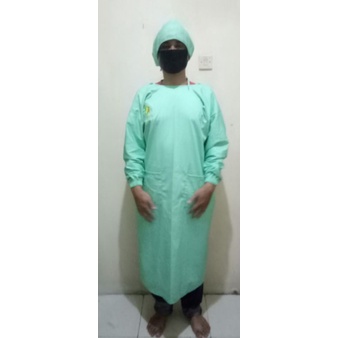 SURGICAL GOWN AMERICAN DRILL | BAJU OPERASI | GOWN APD | GOWN MEDIS  MEDICAL