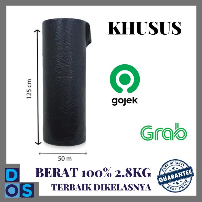 

Ginger- Bubble Wrap GMP Full Roll 125 cm x 50 m Gojek Grab