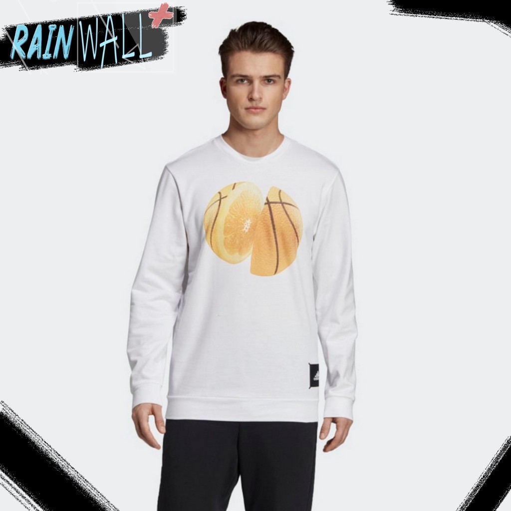 ADIDAS SWEATSHIRT WHITE SWEATER PRIA ORIGINAL FJ7568