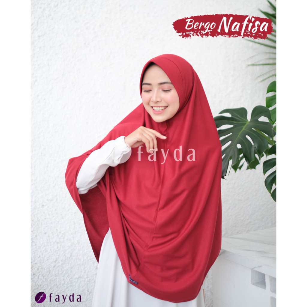 Jilbab Instan Hijab Syari BERGO NAFISA Fayda