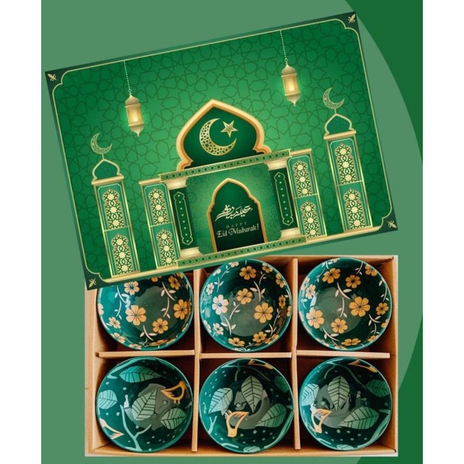 

Hampers Set Bingkisan Hadiah Lebaran Idul Fitri Mangkok Keramik Set