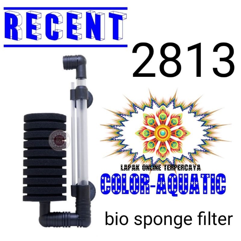 filter aquarium filter aerator recent aa 2813f