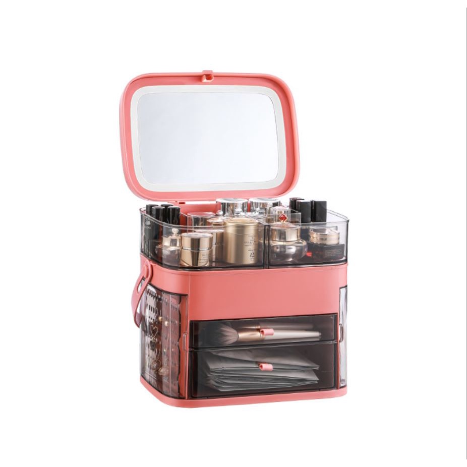 Makeup Organizer Travel Storage Tempat Rak Makeup Travelling