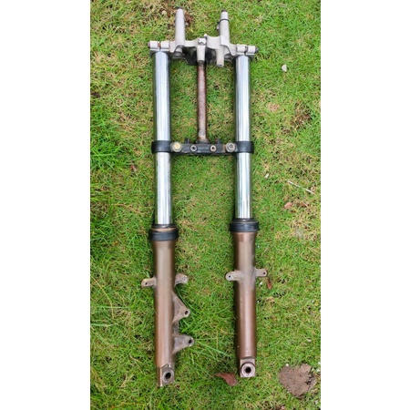 Shock depan byson skok byson bison ori cepotan