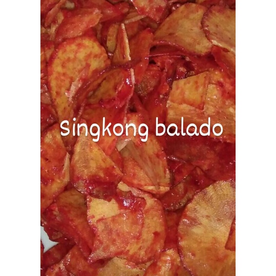 

makananringan/keripiksingkongbalado