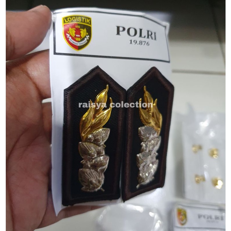 monogram polisi jatah / monogram polri pembagian / monogram polisi