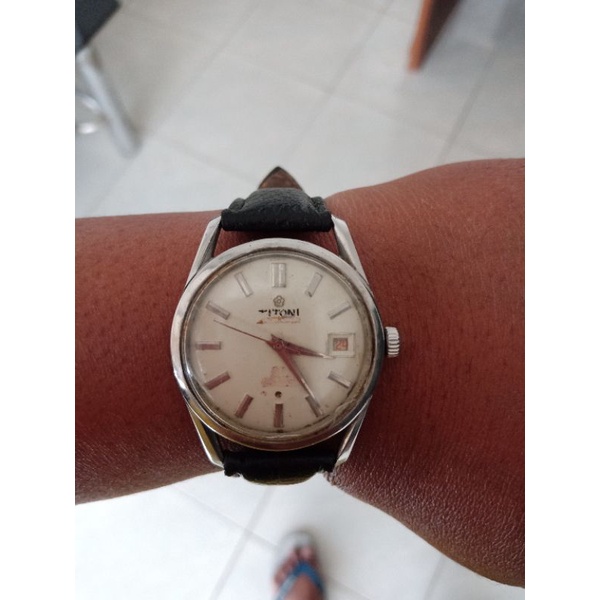 jam tangan titoni 77 vintage rare item