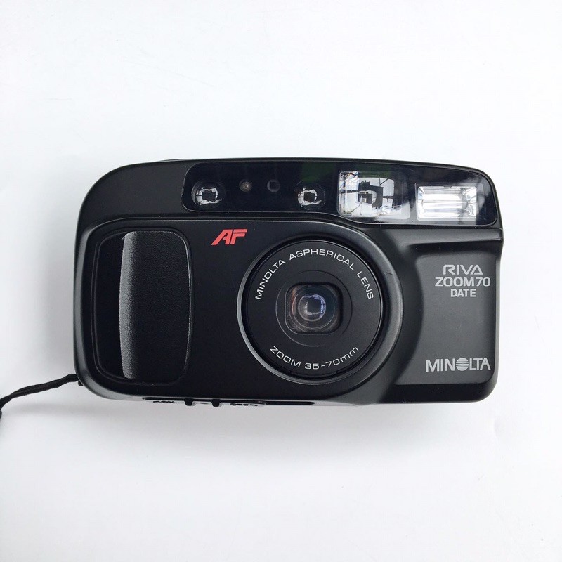 Kamera Analog Point And Shoot - MINOLTA RIVA ZOOM 70
