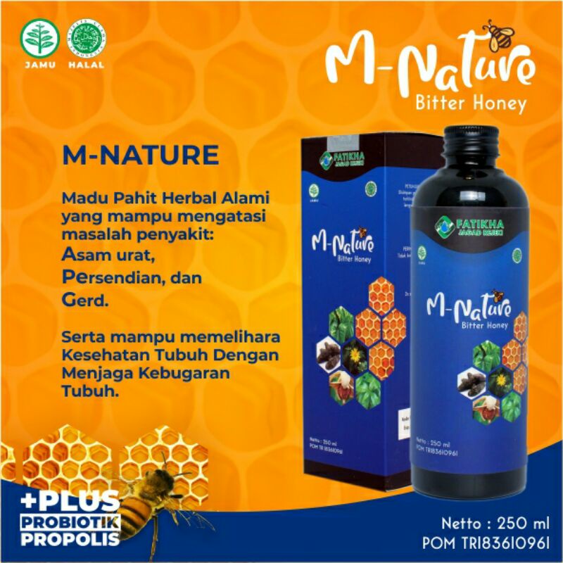 M Nature Herbal Madu Pahit