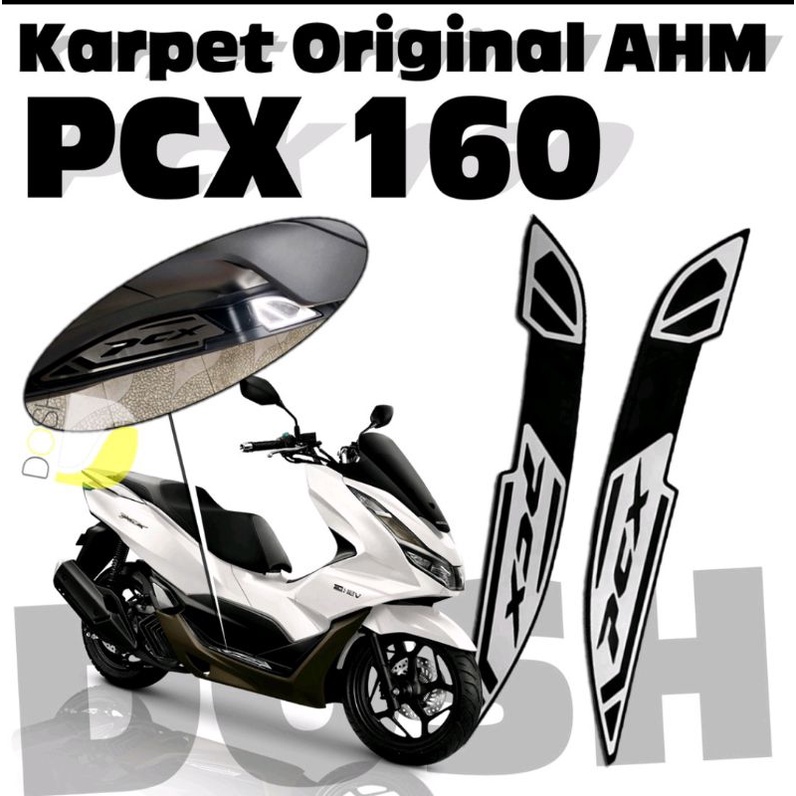 Bordes karpet pijakan kaki NEW PCX 160 2021 - 2022 - 2023 Original AHM