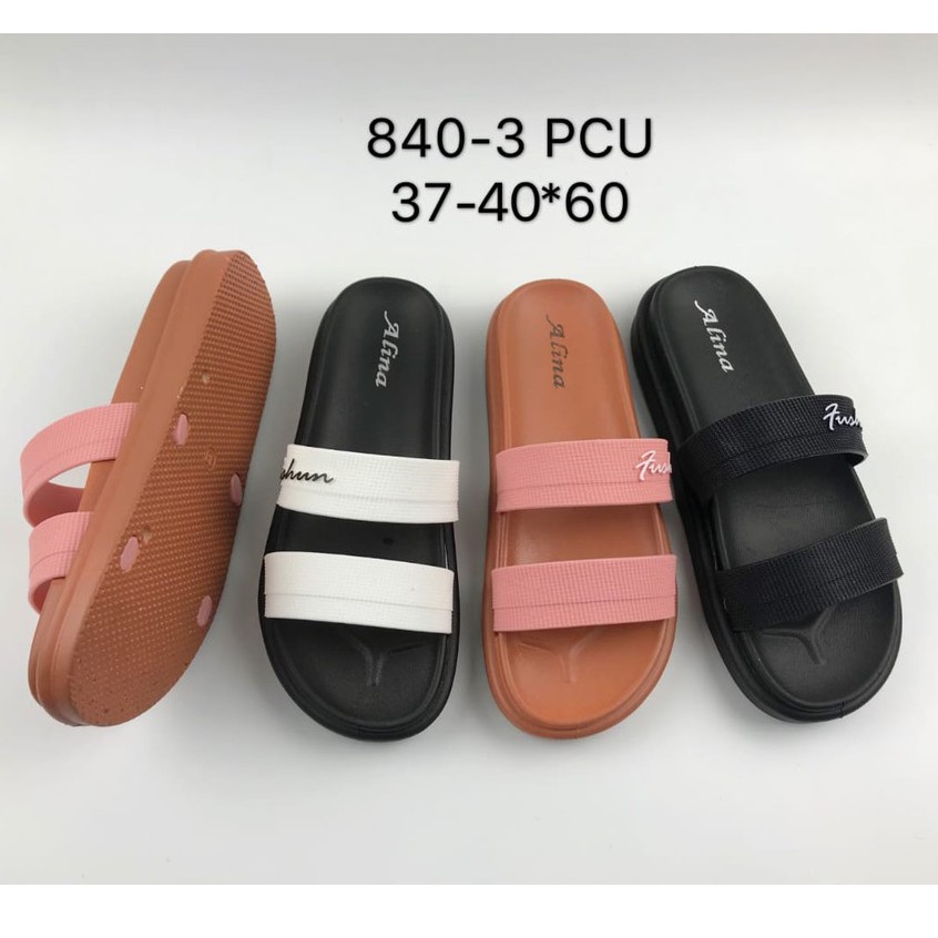 SANDAL BALANCE 840 100% ORIGINAL SENDAL SLOP WEDGES BAN 2 JELLY TEBAL 4 Cm KUALITAS BAGUS TAHAN LAMA