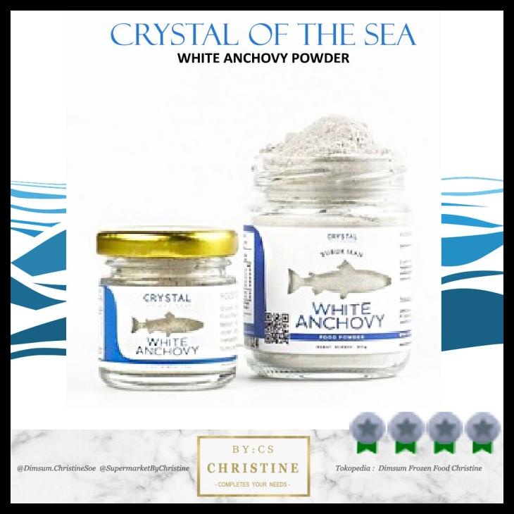 

[READY STOCK] CRYSTAL OF THE SEA WHITE ANCHOVY POWDER KALDU BUBUK TERI NASI 20 GR