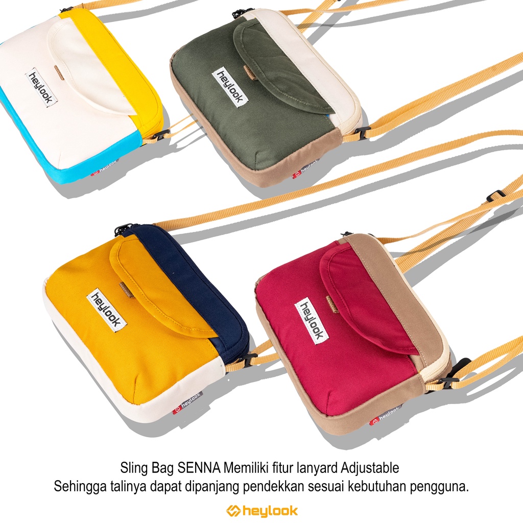 HEYLOOK Project - Sling Bag SENNA Pouch Wallet Sling Phone Pria Wanita Sling Pouch