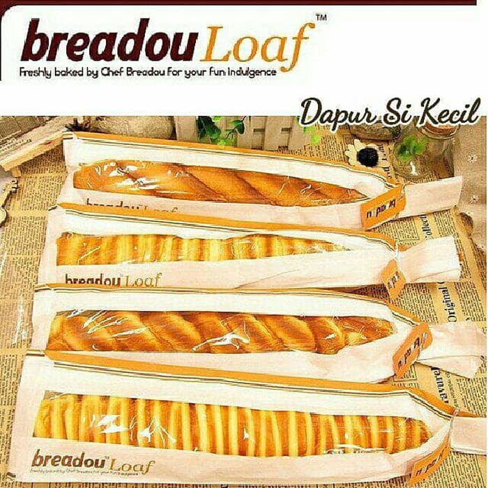 Breadou long bread loaf baguette squishy