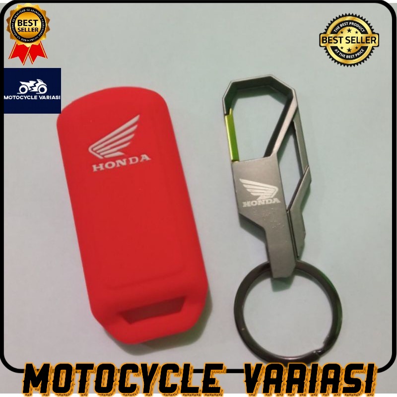 cover remot silikon plus gantungan kunci NEW PCX 160 2021