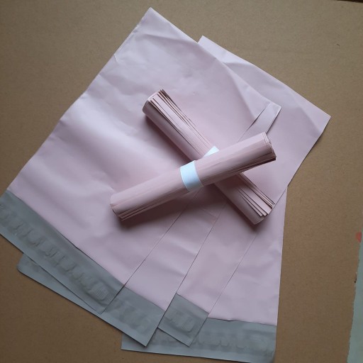 Polymailer Premium 17x30cm - Pink Muda, Kuning, Biru