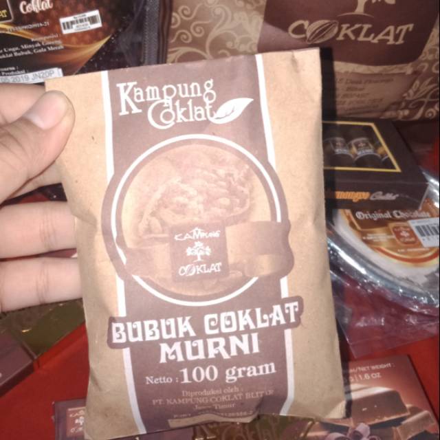 

Bubuk coklat murni kampung coklat