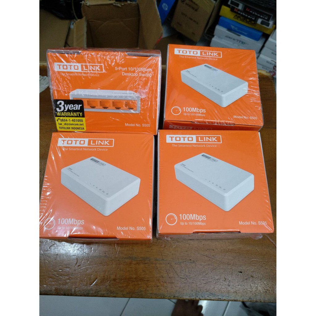 Langsung Order Switch Hub 5 Port Totolink terbaik