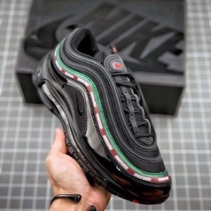 SEPATU NIKE AIR MAX 97 UNDEFEATED BLACK ORIGINAL VIETNAM BNIB FULL TAG BARCODE