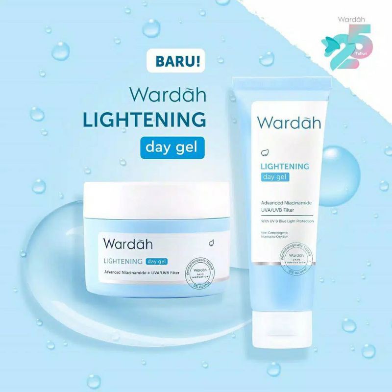 ☃Cutezz_Ching1☃Wardah Lightening Day Gel 20g/30g