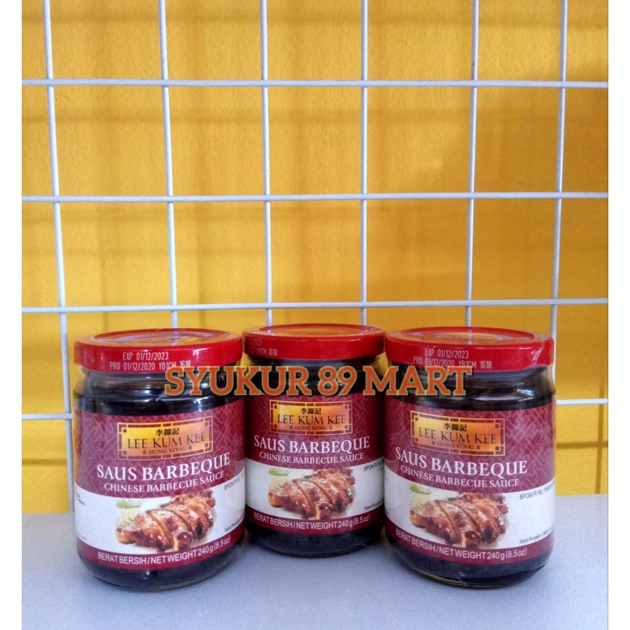 

Lee Kum Kee Char Siu Sauce 240 Gr - LKK Saus Bumbu Char Siu Chinese