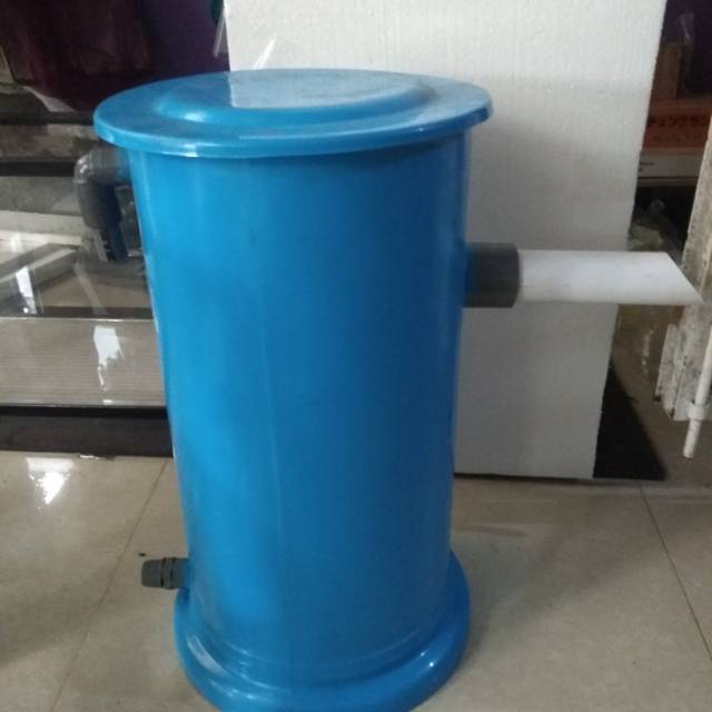 Filter Tabung Filter Kolam Ikan D25 Cm Original