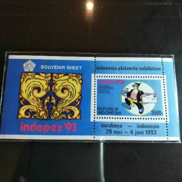 

Souvenir Sheet Perangko Indopex Pameran Prangko Indonesia - 1993