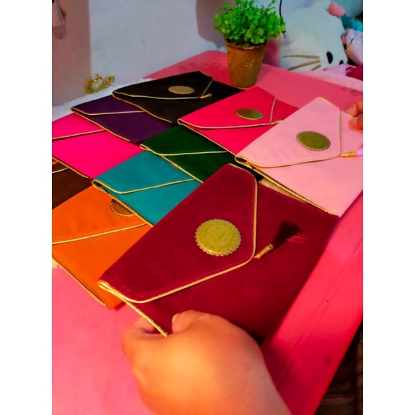 Dompet yasin dan Majemu sarif / dompet yasin bludru