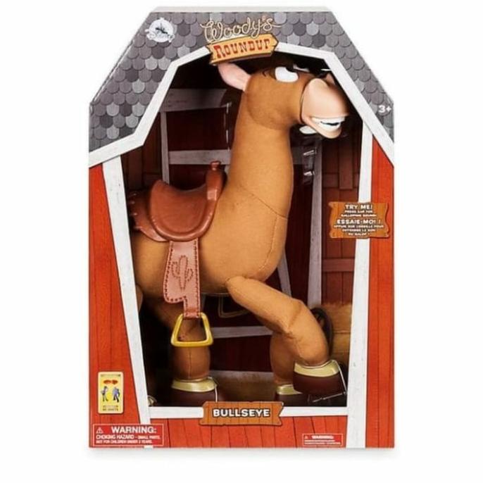 figure bullseye woody talking toy story sound disney