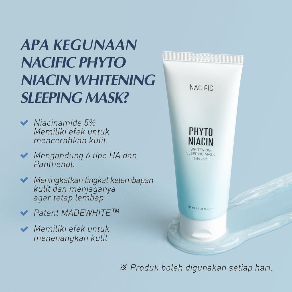 Nacific Phyto Niacin Whitening Sleeping Mask 100ml RENEW