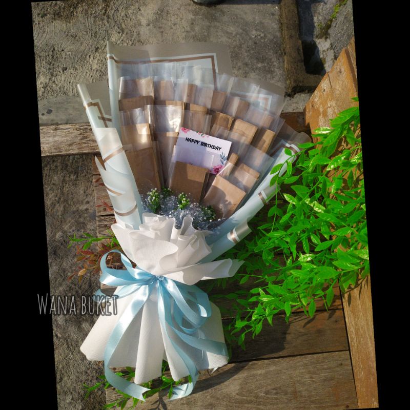 Kerangka Buket Uang Premium / Buket Wisuda Murah / Buket Boneka Wisuda