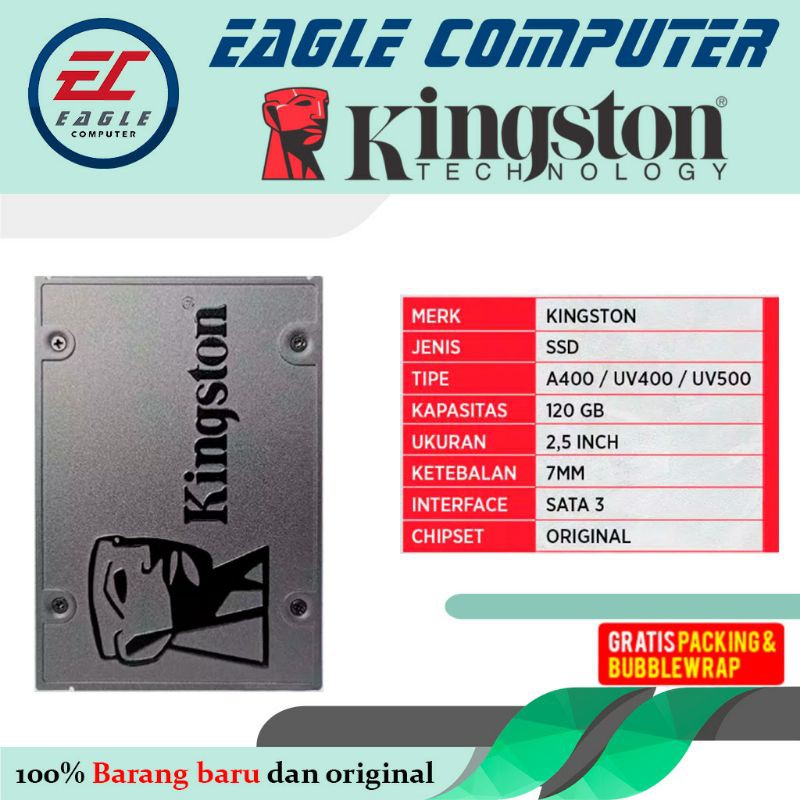 SSD Kingston 120 GB