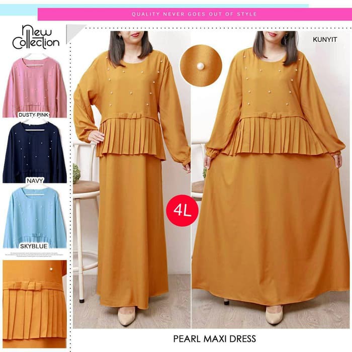 Gamis Jumbo Sanny XXL  (Ori Butik)