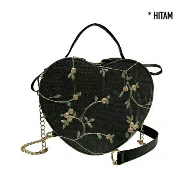 MBELLASHOP - 7915 - TAS IMPORT WANITA - TAS BATAM - TAS IMPORT - TAS MOTIF BUNGA - TAS PESTA