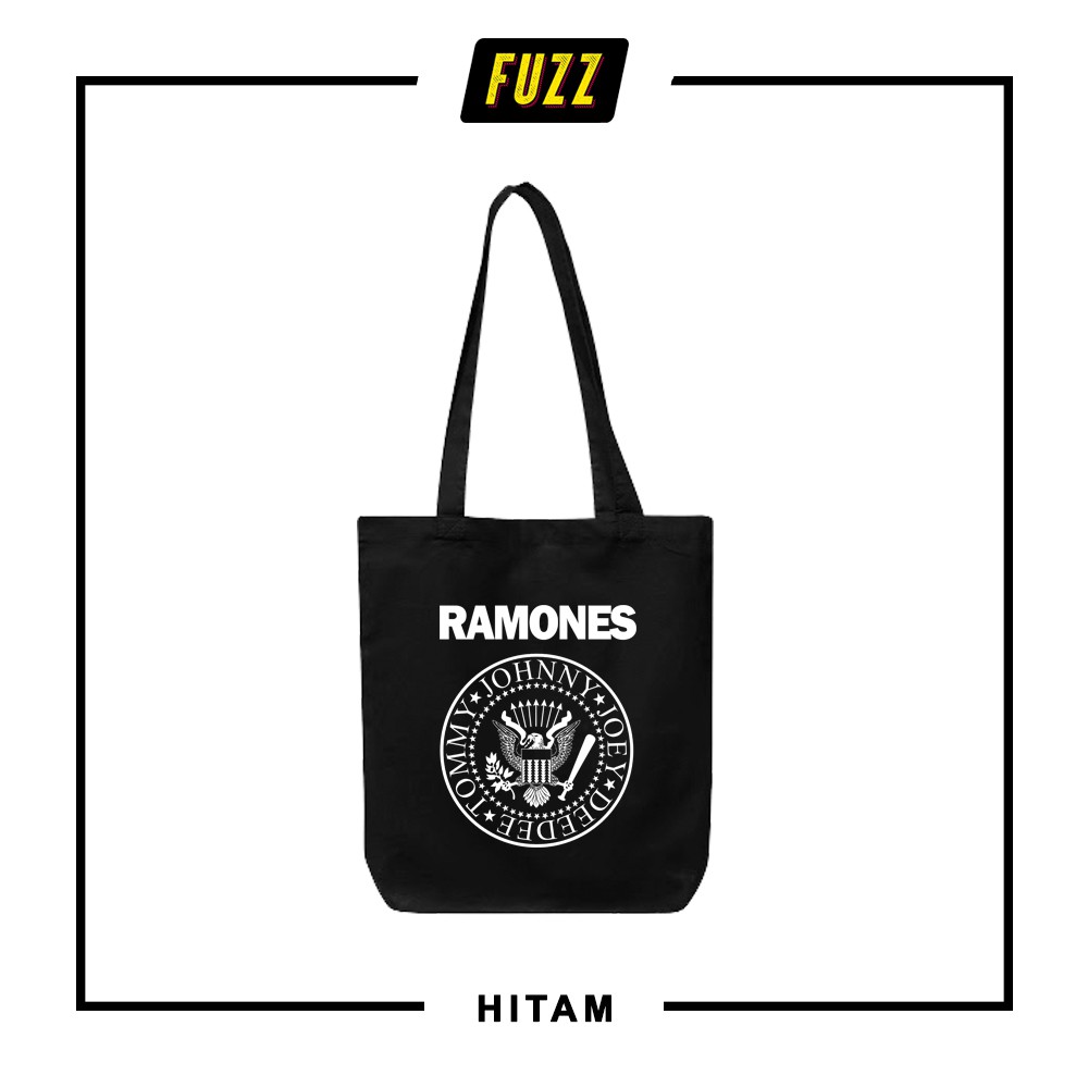 Totebag Band Ramones Tas Jinjing Tote Bag Distro Musik Punk Rock Murah