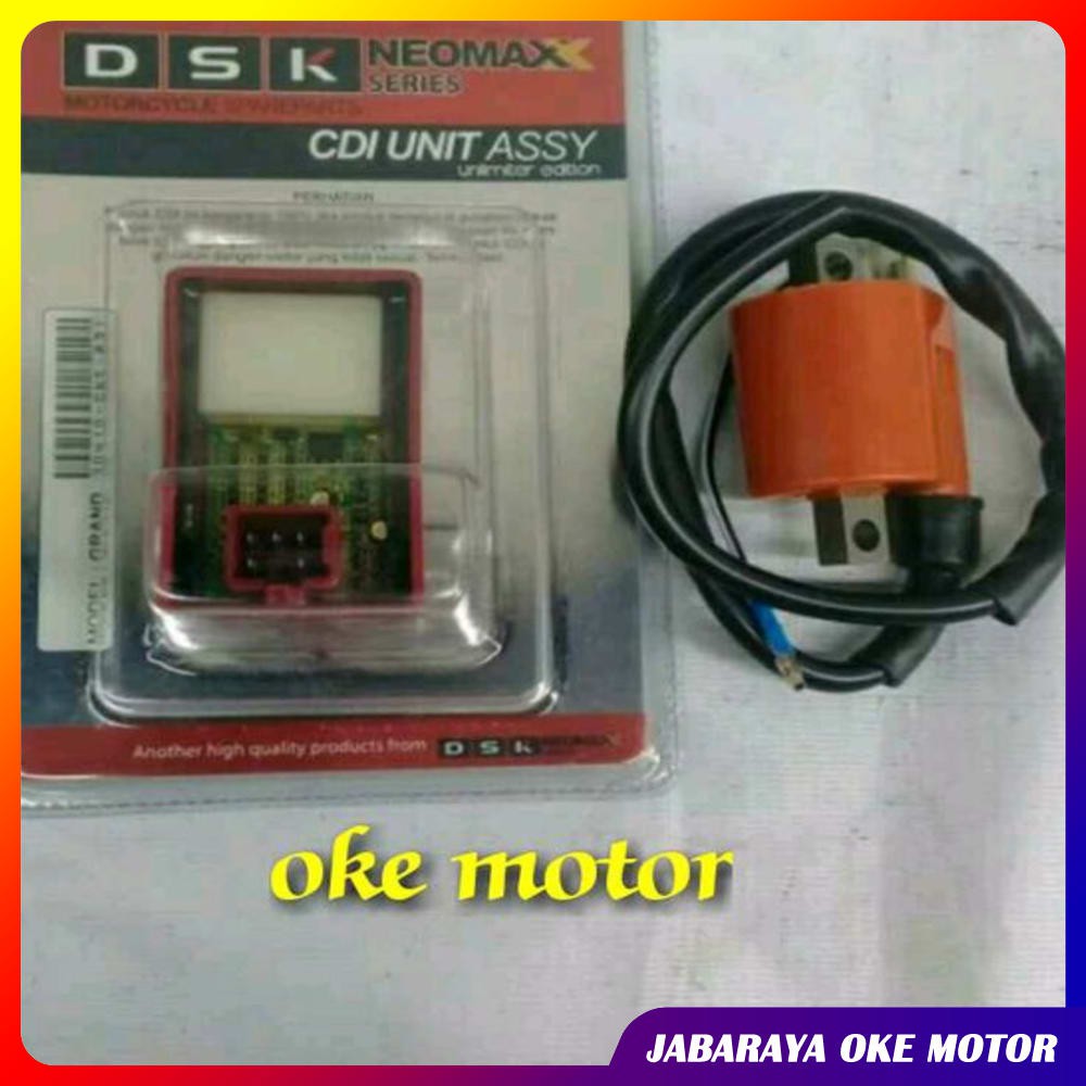 CDI DAN KOIL RACING HONDA SUPRA GRAND WIN  NEOMAXX SISTEM MULTI ICE