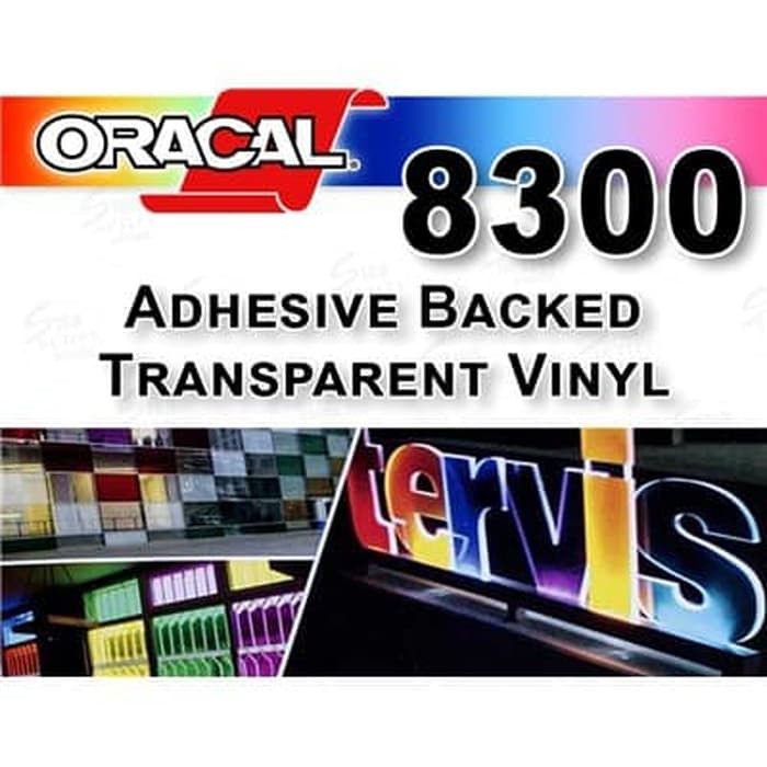 

Stiker Sticker ORACAL 8300 Transparent series 100cm x 126cm
