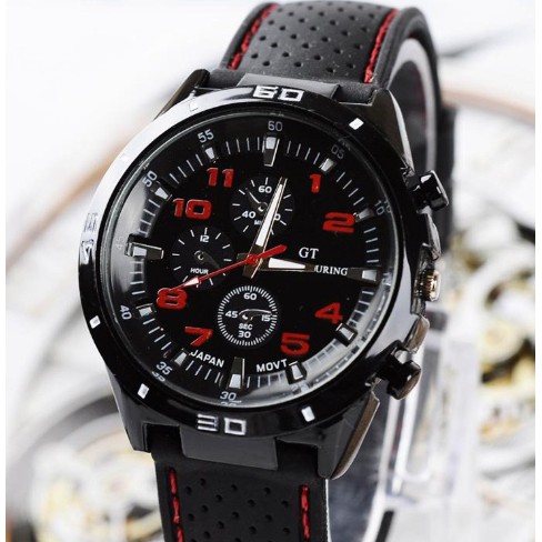 ✅ COD KUMA Jam Tangan Pria Sport Korea Quartz GT-100