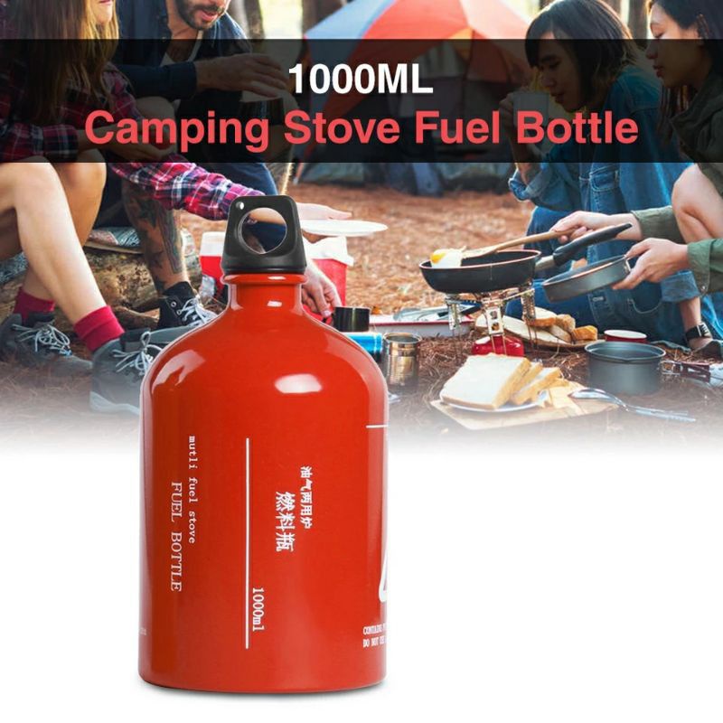 Botol spirtus 1000ml alcohol fuel bottle oil 1L alkohol spiritus bensin kompor camping