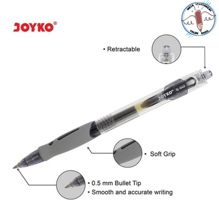 

Menakjubkan Pulpen Joyko Q-Gel Gp-265 Hitam (12Pc) Berkualitas