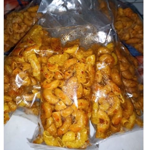

Makroni Kering Kemasan Mini Pedas/Gurih