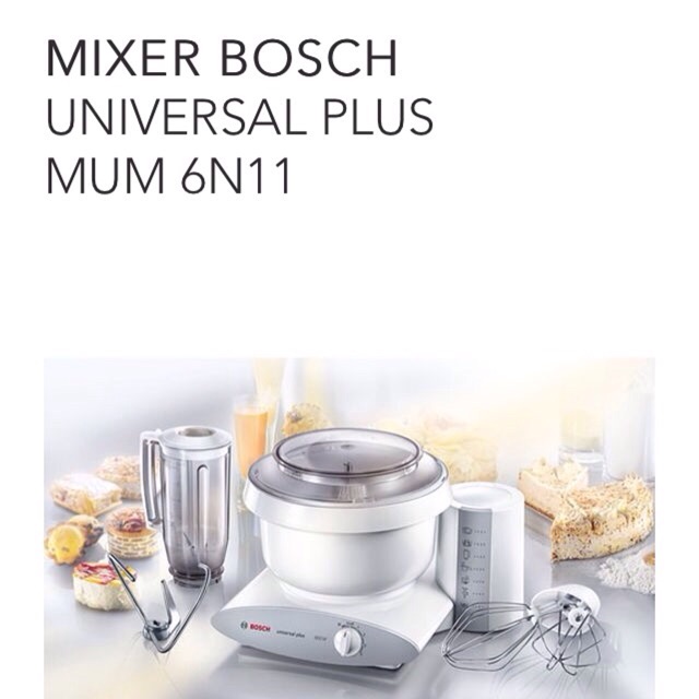 Mixer Bosch Universal Plus Mum 6n11 Shopee Indonesia