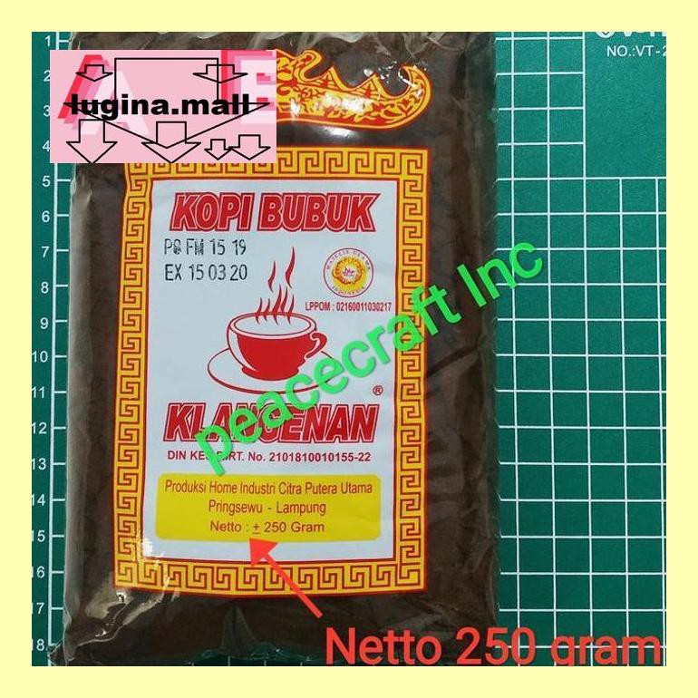 

Koptlopoc Kopi Klangenan Pringsewu_Lampung 250Gr S53Mod5Sc