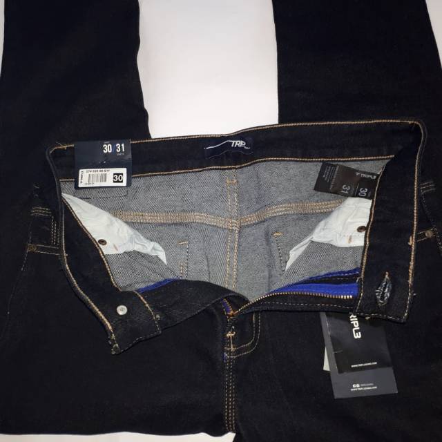 Celana panjang jean celana jean celana tripl3 slimfit original