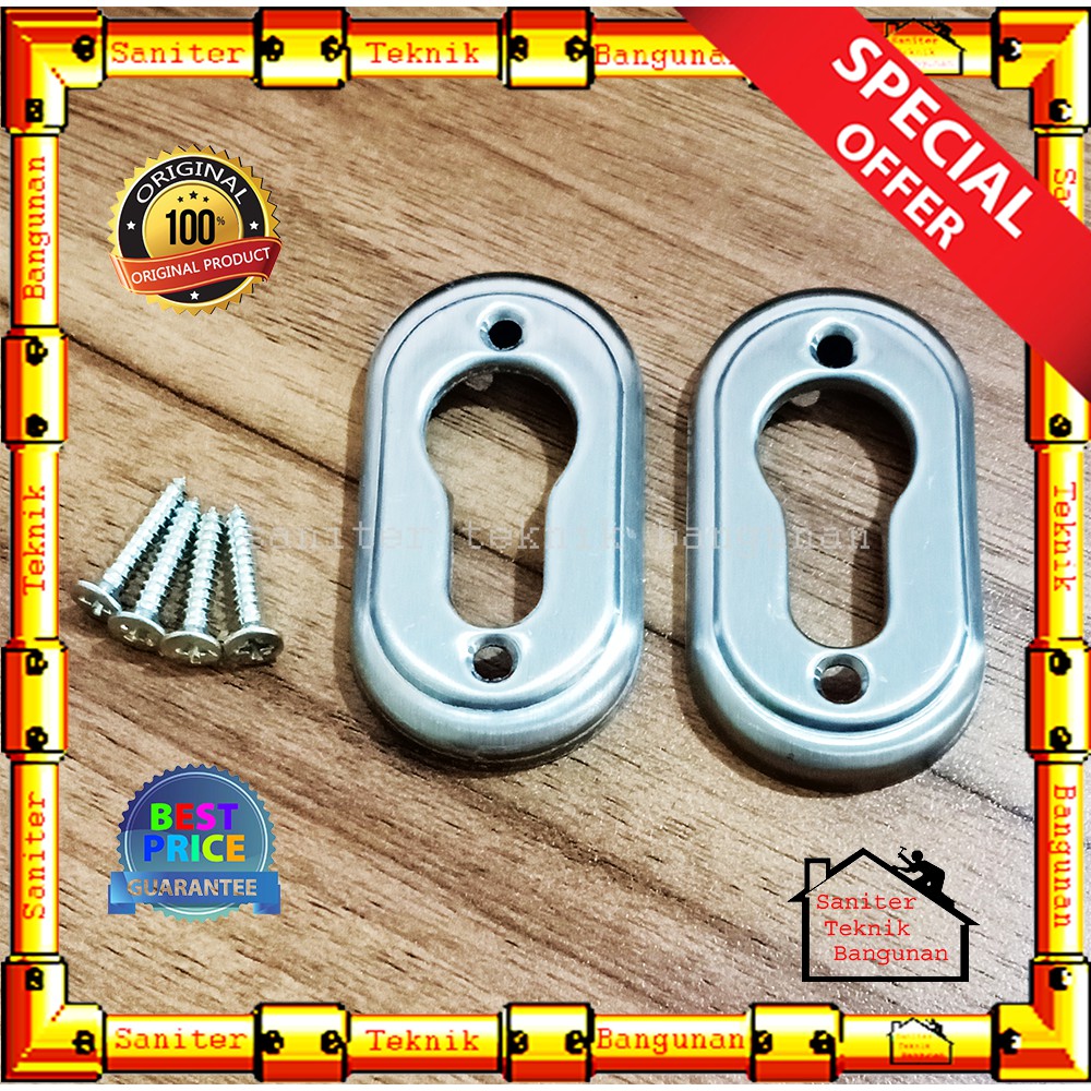 Tutup Ring Silinder Kunci Pintu Plat