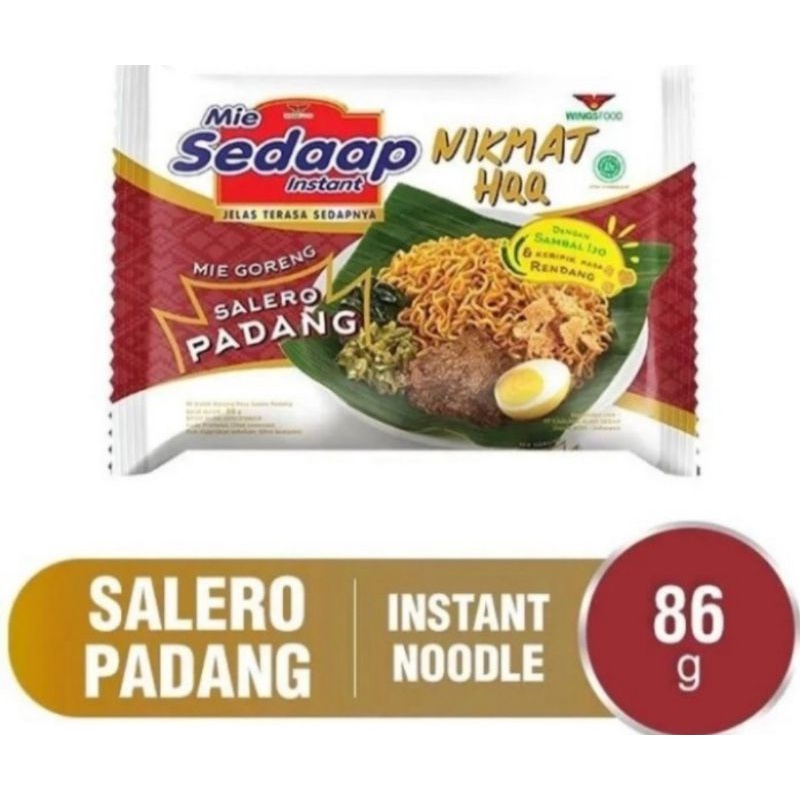 

Mie sedaap Salero Padang
