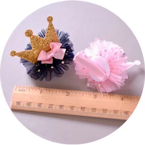 Jepitan Jepit Pita Rambut Anak Lucu Mahkota Tiara Aksesoris Rambut Crown