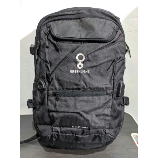 Tas ransel murah Greenlight original free RAINCOVER